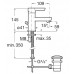 Смеситель для умывальника Roca Saona (A5A307AC0K)