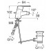 Смеситель для биде Roca Victoria A5A6025C00