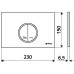 Кнопка смыва Schell Montus Circum Chrome (031190699)