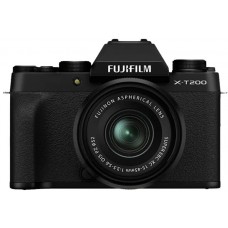 Aparat foto digital Fujifilm X-T200 Black + XC15-45mm F3.5-5.6 OIS PZ Kit