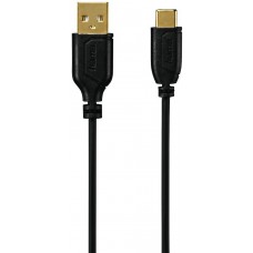 USB Кабель Hama Flexi-Slim USB-C Black 0.75m (135784)