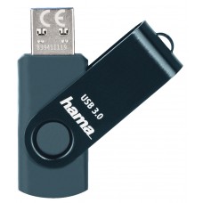 USB Flash Drive Hama Rotate 32Gb Petrol Blue