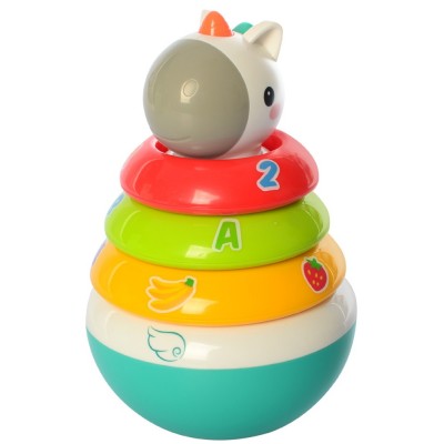 Пирамидка Hola Toys RolyPoly (3136)