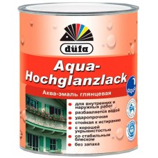 Краска Dufa Aqua-Hochglanzlack 0.75L