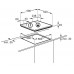 Газовая панель Electrolux KGG6437K