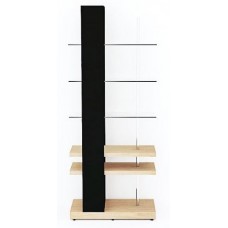 Стеллаж со штангой Fabrik Home Living Emerson Дуб Каменный 80x44x196cm