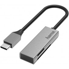 Картридер Hama Type C USB 3.0 Aluminium (200131)