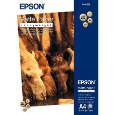 Фотобумага Epson A4 167gr 50p Matte Heavyweight