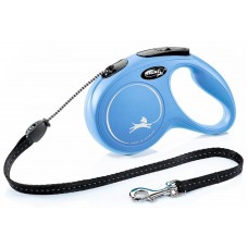 Lesă Flexi New Classic XS Cord 3m Blue