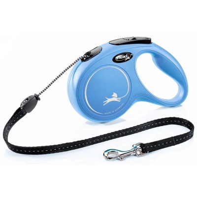 Lesă Flexi New Classic XS Cord 3m Blue