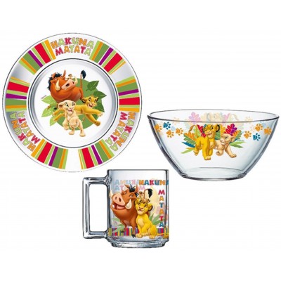 Set veselă pentru copii OSZ Lion King S3 (18C2055 L)