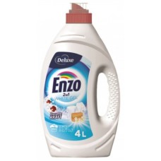 Гель для стирки Deluxe Enzo 2in1 White 4L