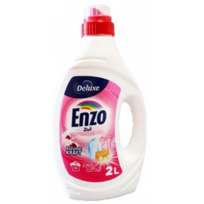 Гель для стирки Deluxe Enzo 2in1 Sensitive 2L