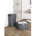 Корзина для белья Curver Infinity Recycled 60L Antracit (245662)