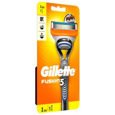 Станок для бритья Gillette Fusion + 2 cassete