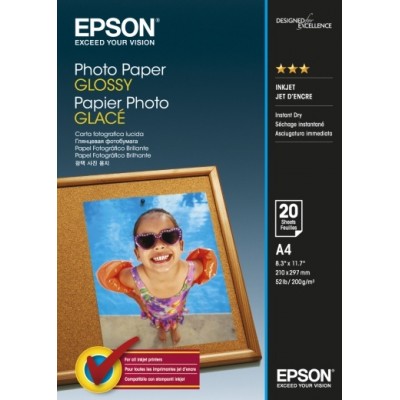 Фотобумага Epson A4 200g 50p Epson Glossy