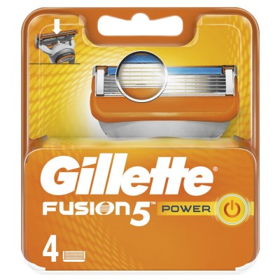 Кассеты для бритья Gillette Fusion 4psc