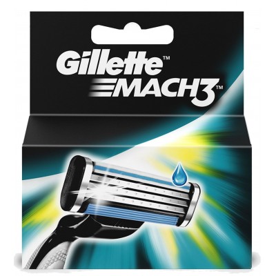 Кассеты для бритья Gillette Mach3 18psc