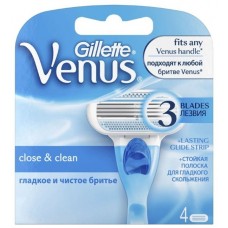 Кассеты для бритья Gillette Venus 4psc