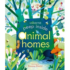 Книга Peep inside animal homes (9781409550181)