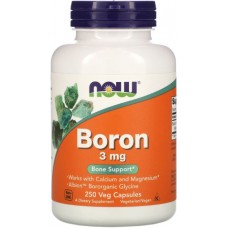 Vitamine NOW Boron 3mg 100cap