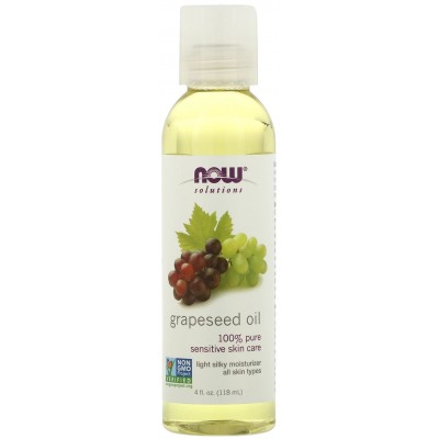 Масло для лица NOW Grapeseed Oil 118ml