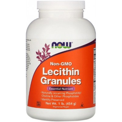 Vitamine NOW Lecithin Granules 454g