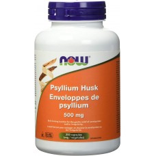 Vitamine NOW Psyllium Husk 500mg 200cap