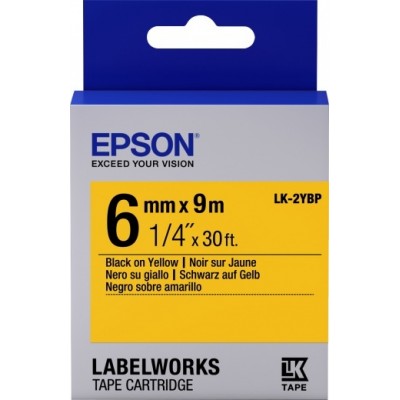 Лента для принтера этикеток Epson LK2YBP C53S652002