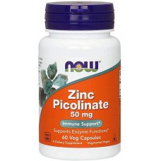 Vitamine NOW Zinc Picolinate 50 mg 60cap