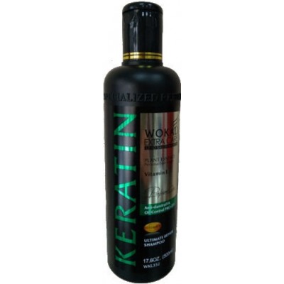 Șampon pentru păr Wokali WKL-352 Keratin 500ml