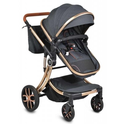 Коляска Moni Polly Black+Car Seat