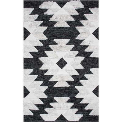 Ковёр Eko Hali Afro Kilim 01 Black White 1.20x1.80m