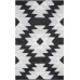 Ковёр Eko Hali Afro Kilim 01 Black White 1.20x1.80m