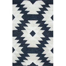 Ковёр Eko Hali Afro Kilim 01 Navy White 1.20x1.80m