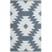 Ковёр Eko Hali Afro Kilim 01 Sky Blue White 1.20x1.80m