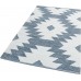 Ковёр Eko Hali Afro Kilim 01 Sky Blue White 1.20x1.80m