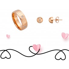 Подарочный набор Esprit Liz + ES Monogram Ring R