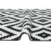 Ковёр Eko Hali Luna LN 34 White Black NW 1.50x2.30m