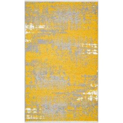 Covor Eko Hali Noa Kilim 01 Yellow Grey 0.75x1.50m