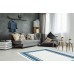 Ковёр Eko Hali Noa Kilim NK 06 Blue White 0.75x1.50m