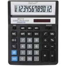 Calculator de birou Rebell BDC 712 Black