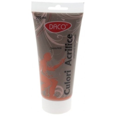 Художественные краски Daco Acrylic Burnt Sienna 200ml (CU3200SA)