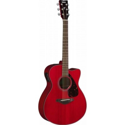 Акустическая гитара Yamaha FSX800C Ruby Red