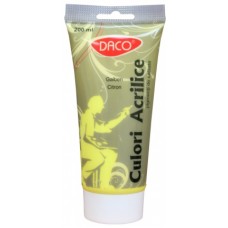 Художественные краски Daco Acrylic Citron Yellow 200ml (CU3200GCT)