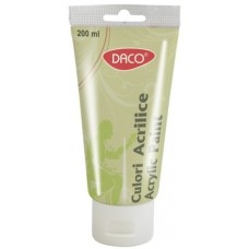 Vopsele de artă Daco Acrylic Fluorescent Yellow 200ml (CU3200GFL)