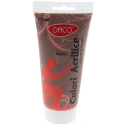 Художественные краски Daco Acrylic Vermillion Red 200ml (CU3200RV)