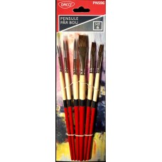 Набор кистей для рисования Daco 6pcs (PN596)