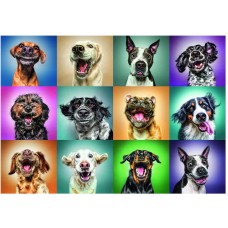 Puzzle Trefl 1000 Funny Dogs (10462)