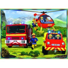 Puzzle Trefl 2in1 Firefighters in Action (90791)